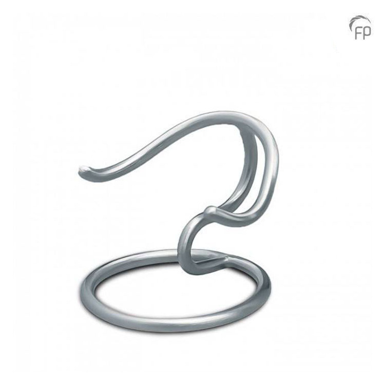 Metalen urn HUHSTAND 001 – tijdloos design - Metaal